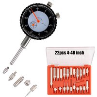 1 inch indicator 0.001" inch dial indicator/ small dial indicator 0-5mm Precision 0.01mm Dial indicator measuring tools