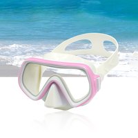 Diving Mask Waterproof Swimming Goggles Panoramic HD For Adult Youth Silicone Skirt Anti-Fog With Nose Cover Swimming Equipment
