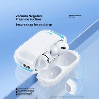 Transparent PC Earphone Case For Airpods Pro 3 Generation 2025 Cases Hard Clear Headphone Cover For Airpods 4 3 Pro 2 2nd Pro2