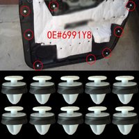 Car Interior Trim Door Panel Card Fastener Clips 6991Y8 For Peugeot Citroen