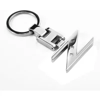 Gift Key Chain Chrome Zinc Alloy For Nissan 350Z 370Z Z Durable Z Style 280ZX 300ZX Practical Part Tool Replaces