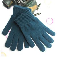 AliExpress NONE Winter Warm Gloves Five Fingers Touch-screen Knitted Thick Gloves Outdoor Cycling Students Windproof Finger Covers