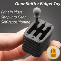 1PC Manual Gear Shifter 3D Printed Fidget Toy Gear Shifter Mood Enhancer Novelty Toys For Office Work School home Outdoor