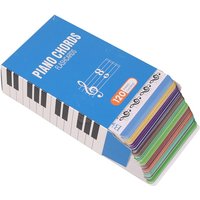 Piano Chords Chart Electric Piano Chord Flashcards Colorful Beginners Note Reading Flash Cards 120 Sheets Music Teacher Supplies