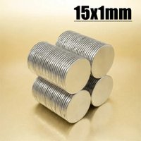 Bulk Pack 10/20/50/100/200 Pcs 15x1 Neodymium Magnet N35 NdFeB round Super Powerful Permanent Magnetic Discs 15mm X 1mm