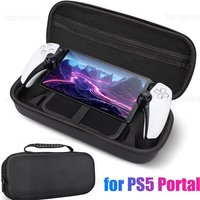 For PS5 Portal Handheld Game Console Accessories Portable Bag Case EVA Hard Carry Storage Bag For Sony PlayStation 5 Portal