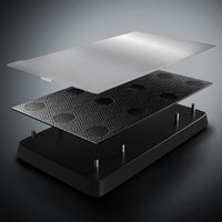 For ELEGOO Mars 5 / Mars 5 Ultra 3D Printer Accessories, Upgraded Magnetic Printing Platform