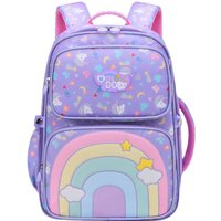 Pink Kids Waterproof Backpack Children Lightweight Girls Toddler Baby Daypack Casual School Bag Backpack Lightweight Breathable