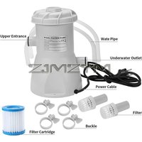 Electric Swimming Pool Filter Pump 110V 220V For Above Ground Pools Cleaning Tool Swimming Pool Filter Cartridge