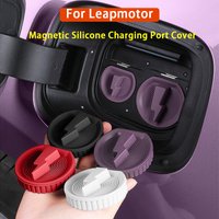 Magnetic Silicone Charging For Leapmotor C10 C16 C01 C11 B01 B10 T03 Lafa5 Cover Waterproof Dustproof Protection Cover Accessory