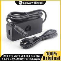 EU-Lager Schnellladegerät für Ninebot by Segway Max G3, ZT3 Pro, GT3, F3, F3 Pro Elektroroller 210W 53,6V 3,9A Netzteil-Adapter mit EU-Stecker Kickscppter Originalteile