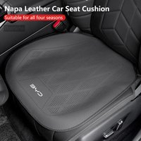 Nappa Leather Car Seat Cushion, Non-Slip All-Season Auto Cushion Pad For BYD Atto 3 Dolphin Seal Tang Song Yuan 2025 accessories