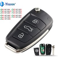 315/433Mhz Remote Car Key For Audi Q7 B7 Q3 A3 TT A2 A8 A6 A6L A4 S5 C5 C6 B6 A4L A5 Q5 S RS S18X0837220 8P0837220D ID48 No Logo