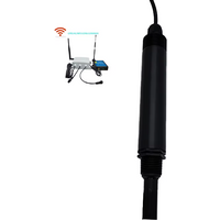 Water EC Temperature TDS Salinity 4 in 1 Sensor Online Monitoring Rs485 Output for Environmental And Industrial Use