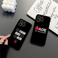Triathlon Phone Case For IPhone 17 15 16 13 Pro Max 14 12 11 Xr X 8 7 6 Plus Luxury Back Cover