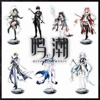 Game Wuthering Waves Acrylic Stand Model Jiyan Yinlin CALCHARO Figure Cosplay Model Cute Desk Display Ornament Props Fans Gifts