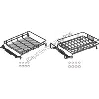 1/10 1/12 Rc Car Metal Luggage Carrier Roof Rack for Axial SCX10 Traxxas TRX4 RC4WD D90 Tamiya CC01 RC Crawler Car Upgrade Parts