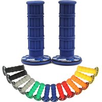 AliExpress NONE 2Pcs Pro Taper Motorcycle Handlebar Grips 22mm 24mm Anti-Slip Rubber Hand Grips, Dirt Bike Motocross ATV Handle Bar End Grips fo