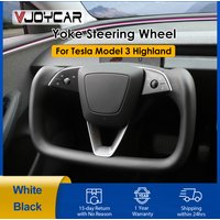 Yoke Handle Model 3 Highland 2024 2025 2026 Heating Steering Wheel For Tesla Personalized Racing Leather Customized Accessories