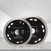 105 115 125mm Diamond Saw Blade CONTINUOUS RIM for Thin Cutting Porcelain Ceramic Tiles Cutting Disc on Angle Grinder