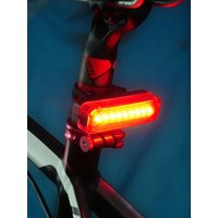 AliExpress NONE BORUiT Rear Bike Tail Light USB C Rechargeable Bicycle Tail Safety Warning Light Bicycle Light Easy to Install Bicycle Accessory