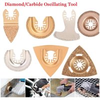 Diamond/Carbide Oscillating Tool Saw Blades for Quick Change Multi-Tools Tile Porous Concrete Cement Ceramics Cutting Accessorie