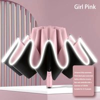 Fully Automatic Reverse Umbrella Increased Reinforcement Sun Protection Weather Protection Dual-use Folding Sun Umbrella