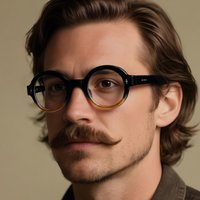 Vintage Comfort Outdoor Casual Shades Ladies Round Frame Eyeglasses Men Fashion Popular Simple Lightweight Sun Glasses