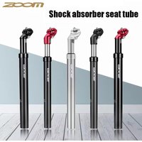 ZOOM Damping Bicycle Seatpost MTB Suspension Seat Tube 350mm 40/50mm Travel Shock Absorber Mountain Bike Dropper Saddle Tube
