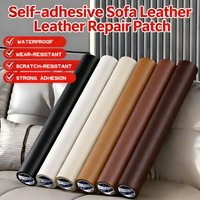 Self Adhesive Leather Repair Sticker for Sofa Furniture Car Seats Motorcycle Cushion Vinyl Repair First Aid Patch