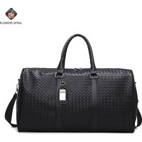 Large Capacity Travel Bag, Made Of PU Leather Material, Designed As A Single/Double Shoulder Bag, Multifunctional Travel Bag