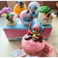 Genuine One Piece Sweet Dream Series Blind Box Luffy Chopper Rechargeable Led Humanoid Night Light Surprise Box For Girls Gift