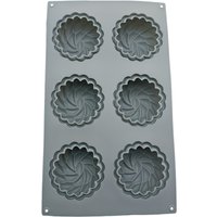 6 Hole Round Pinecone Silicone Mousse Cake Mold Cartoon Series French Dessert Mould DIY Jelly Pudding Chocolate Baking Tools