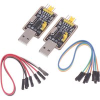 **CH340G Serial Port Modules USB To TTL Converter UART Module CH340 3.3V 5V Nine Brush Plate For Arduino Diy Kit
