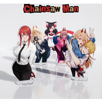 Anime Chainsaw Man Makima Denji Power Reze 15CM Double sided HD Printing Acrylic Stand keychain Cosplay Desk Decor Collect gifts