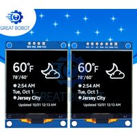 BS ALL NEW 1.5 Inch 128x128 OLED Shield Screen Module High quality Product For Raspberry Pi For STM32 For Arduino