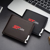 Car Driver License Wallet Holder Business Card Cover Purse Bag For Ford ST-line Focus 2 3 Mondeo Ecosport Kuga Mk4 Fiesta Mk3