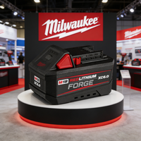 Original Milwaukee Battery 6/8.0AH, high-energy long-lasting lithium Battery, 18V M18FB8, M12-18FC High-speed Charger 48-11-1850