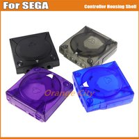 1Set for SEGA Dreamcast DC Retro Video Game Console Transparent Shell Case Cover Protective Box Plastic Housing Shell For Sega