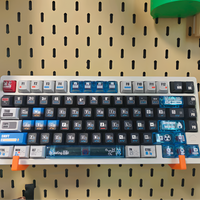 Vertical Pegboard Keyboard Tray | Under Desk Mounted Pull-Out Shelf
