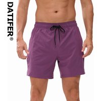 Datifer 2026 Summer New Arrival Colors Mens Shorts Breathable Mesh Liner Adjust Waist Zipper Pockets Fitness Quick Dry shorts