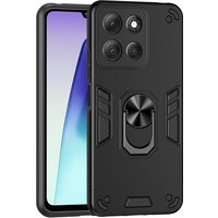 Rugger Armor Shockproof Case For Motorola Moto G15 G35 G55 G75 G06 G16 G56 G86 Power Magnetic Metal Ring Holder Cover Fundas