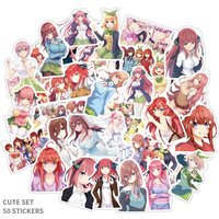 50pcs The Essential Quintuplets Stickers Uesugi Fuutarou Sticker Notebook Sticker