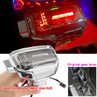 For Volvo S80 V70 S60 V60 XC60 XC70 Gear shift knob LED Crystal Gear shift head Gear stickle Gearbox Car Automatic Accessories