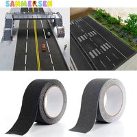 Classic Diorama Simulation Highway Urban Landscape Road Sticker Handmade Sand Table PVC Material Model & Railway Building DIY