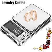 High Precision Electronic Scale 500g/100g Digital LCD Count USB Charging Stainless Pocket Kitchen Scales