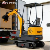 2026 Compact Multifunctional Ce/Epa Approved Mini Excavator Small Digger Machine For Construction & Agriculture Customized