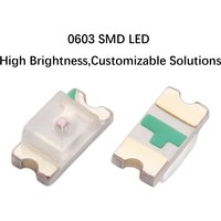 1000pcs 0603/1608 SMD LED Diode Kit Red/Green/Blue/White/Yellow/Orange/Ice blue/Purple/Pink/Light green/Warm white