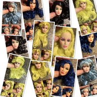 30cm Original FR head IT doll heads Fashion license head quality doll heads girls Dressing DIY toy parts