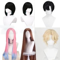 Anime Alien Stage Ivan Cosplay Till Luka Mizi Sorrow Cosplay synthetic Cos Wigs Heat Resistant Hair Wigs Halloween